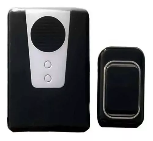 Timbre inalambrico negro